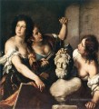 Allégorie des Arts italien Baroque Bernardo Strozzi